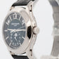 PAPERS Patek Philippe Annual Calendar BLUE 18K White Gold 40mm 5205G Watch BOX