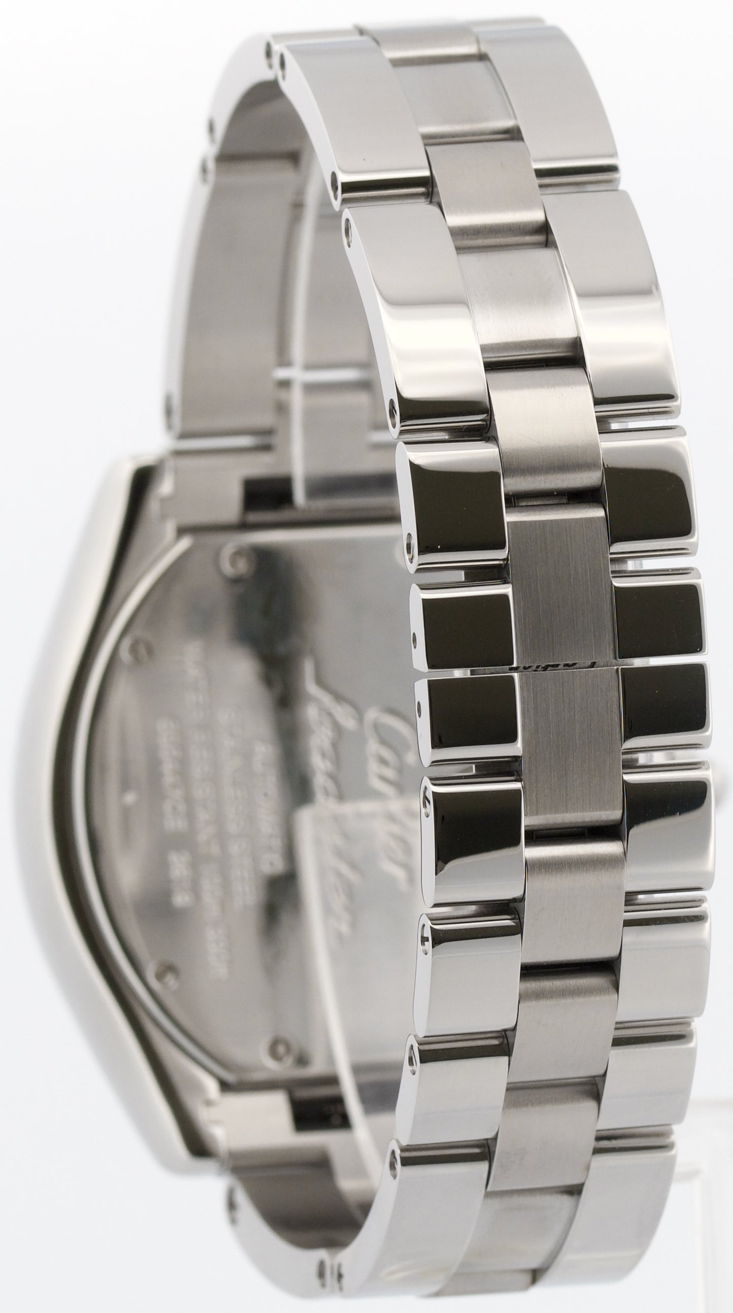 2007 PAPERS Cartier Roadster XL Chronograph BLACK Steel 2618 W62020X6 Watch BOX