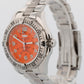 Breitling Superocean 42 A17360 Orange Stainless Steel 42mm Watch Box Papers