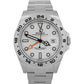 NOS 2019 PAPERS Rolex Explorer II 42mm POLAR WHITE Orange Steel Watch 216570 BOX