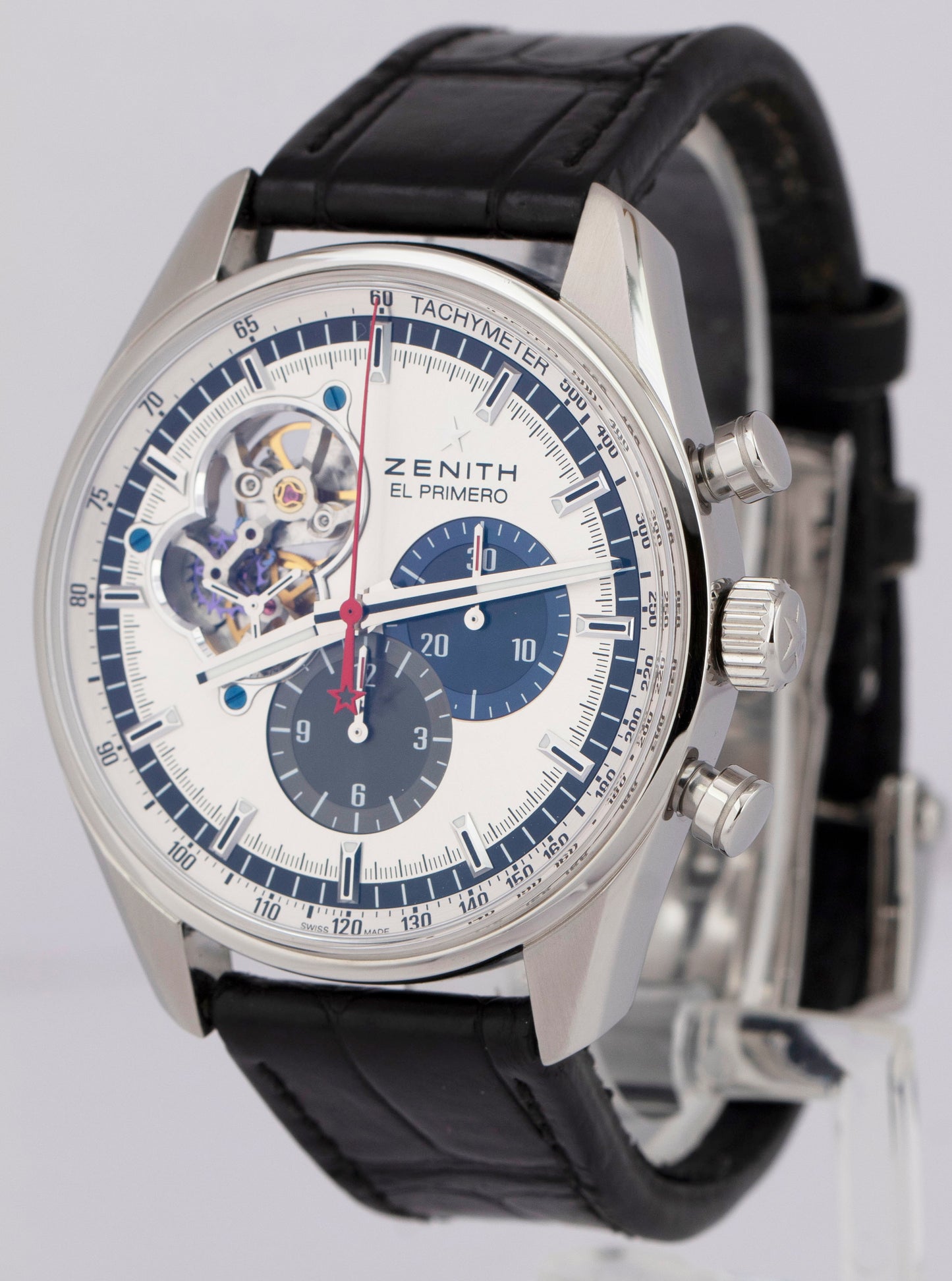 Zenith El Primero Chronomaster Open 42mm Stainless Steel 03.2040.4061/69.C496