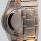 Rolex Submariner Date 40mm BLUE Two-Tone 18K Gold Stainless 16613 Watch BOX