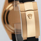 PAPERS Rolex Sky-Dweller 18K Yellow Gold Black Oysterflex 42mm 326238 BOX