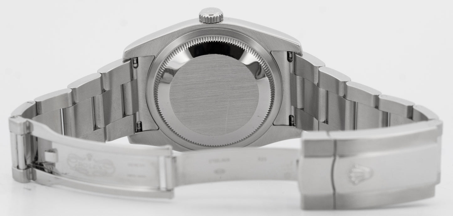 Rolex DateJust 36 Salmon Stainless Steel Oyster 36mm Smooth Watch 116200