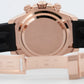 NEW 2025 PAPERS Rolex Daytona Cosmograph 18K Rose Chocolate Oysterflex 126515