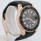 2020 PAPERS Rolex Yacht-Master  BLACK 18K Rose Gold 37mm 268655 Watch BOX