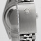 PAPERS Rolex DateJust Blue Roman 36mm Stainless White Gold Watch 16234 BOX