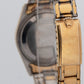 Rolex Oyster Perpetual 34mm Gold Shell Cap White Automatic Watch 6634