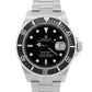 NOS 2008 Rolex Submariner Date 16610 Black Rehaut Steel 40mm Watch Box Papers