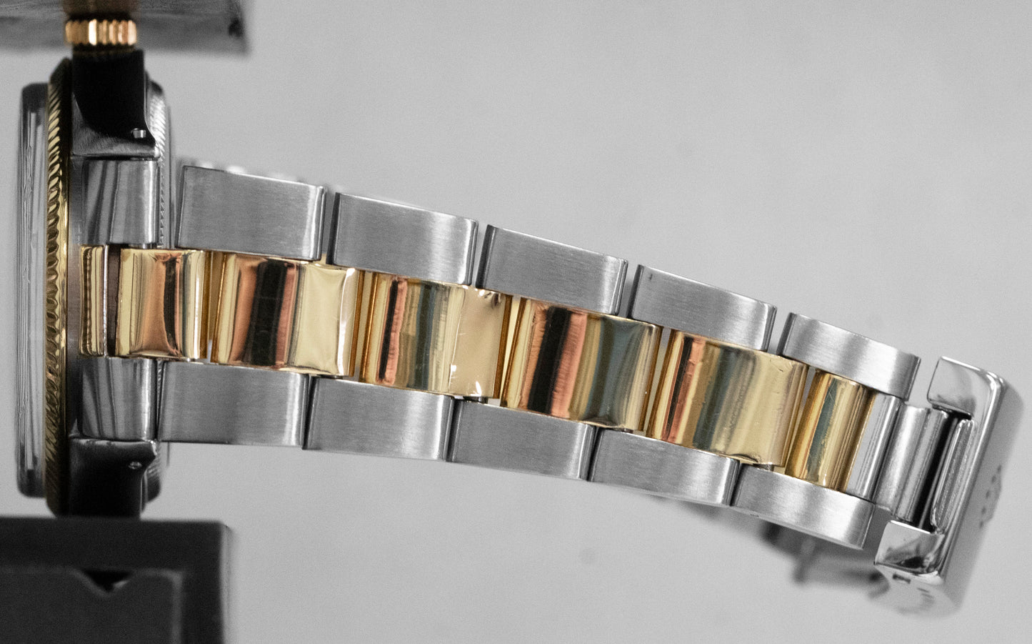 Rolex Oyster Perpetual Air-King TIFFANY & CO Silver Two-Tone 34mm 5501 Watch