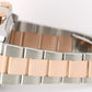 Rolex Yacht-Master II 44mm BLUE HANDS Two-Tone 18K Rose Gold Steel 116681 Watch