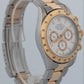 1997 Rolex Daytona Cosmograph White Two-Tone 18K Yellow Gold Steel Watch 16523