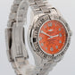 Breitling Superocean 42 A17360 Orange Stainless Steel 42mm Watch Box Papers