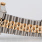 PAPERS Rolex DateJust 36mm Champagne 18K Yellow Gold Steel JUBILEE 16233 BOX