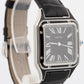 New 2026 Cartier Santos-Dumont Large Black Lacquer WSSA0046 4298 Box Papers