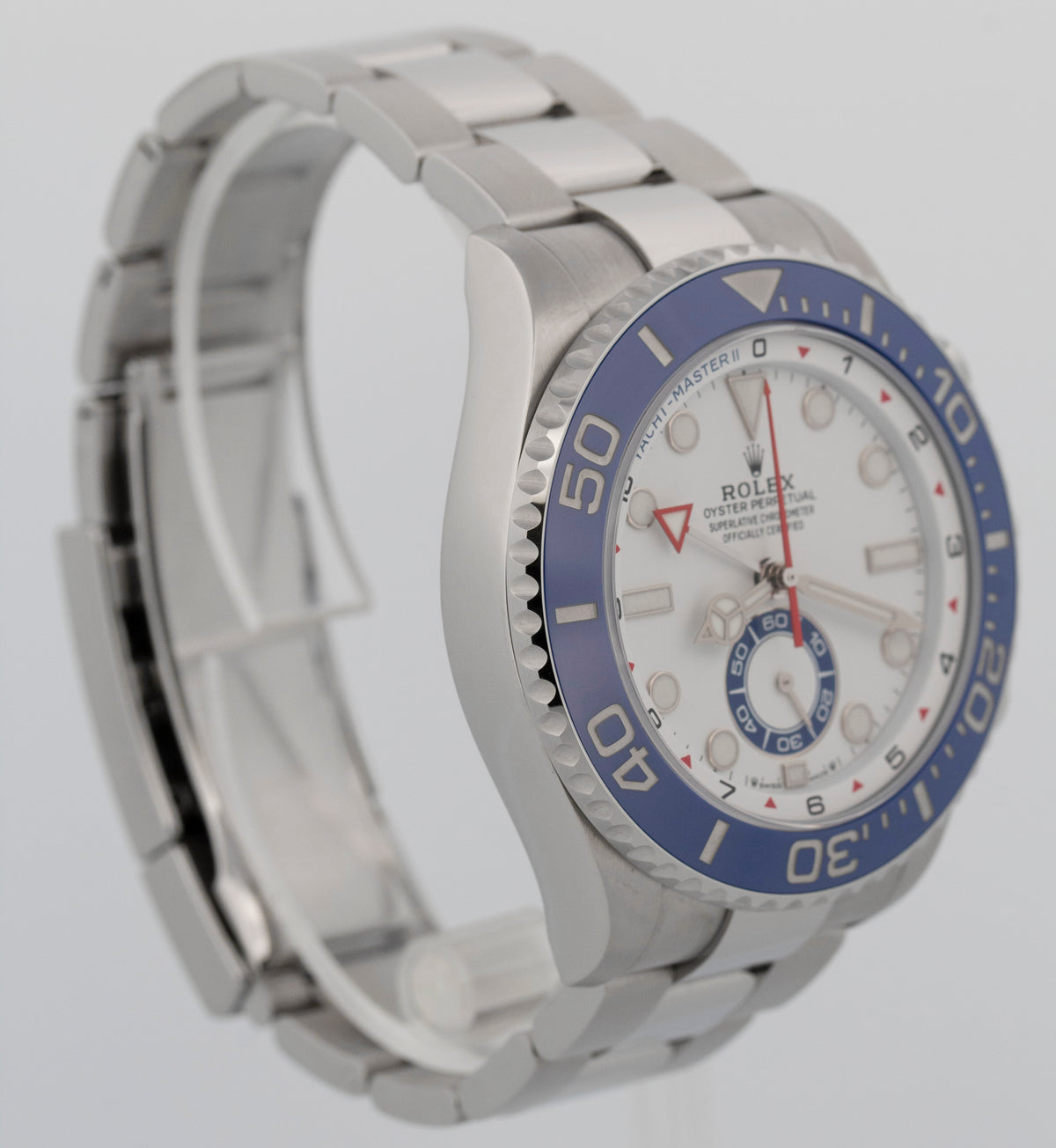 2026 Rolex Yacht-Master II 126680 White Stainless Steel 44mm Watch Box Papers