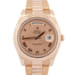 Rolex Day-Date II 218235 President 18K Rose Gold Sundust Roman 41mm Watch