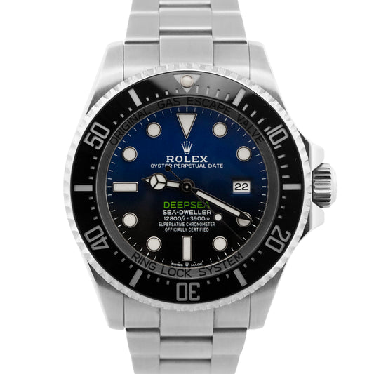 2018 Rolex Sea-Dweller Deepsea 126660 James Cameron Steel 44mm Watch Box Papers