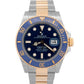 2024 Rolex Submariner Date 126613 LB Blue Two-Tone Gold 41mm Watch Box Papers
