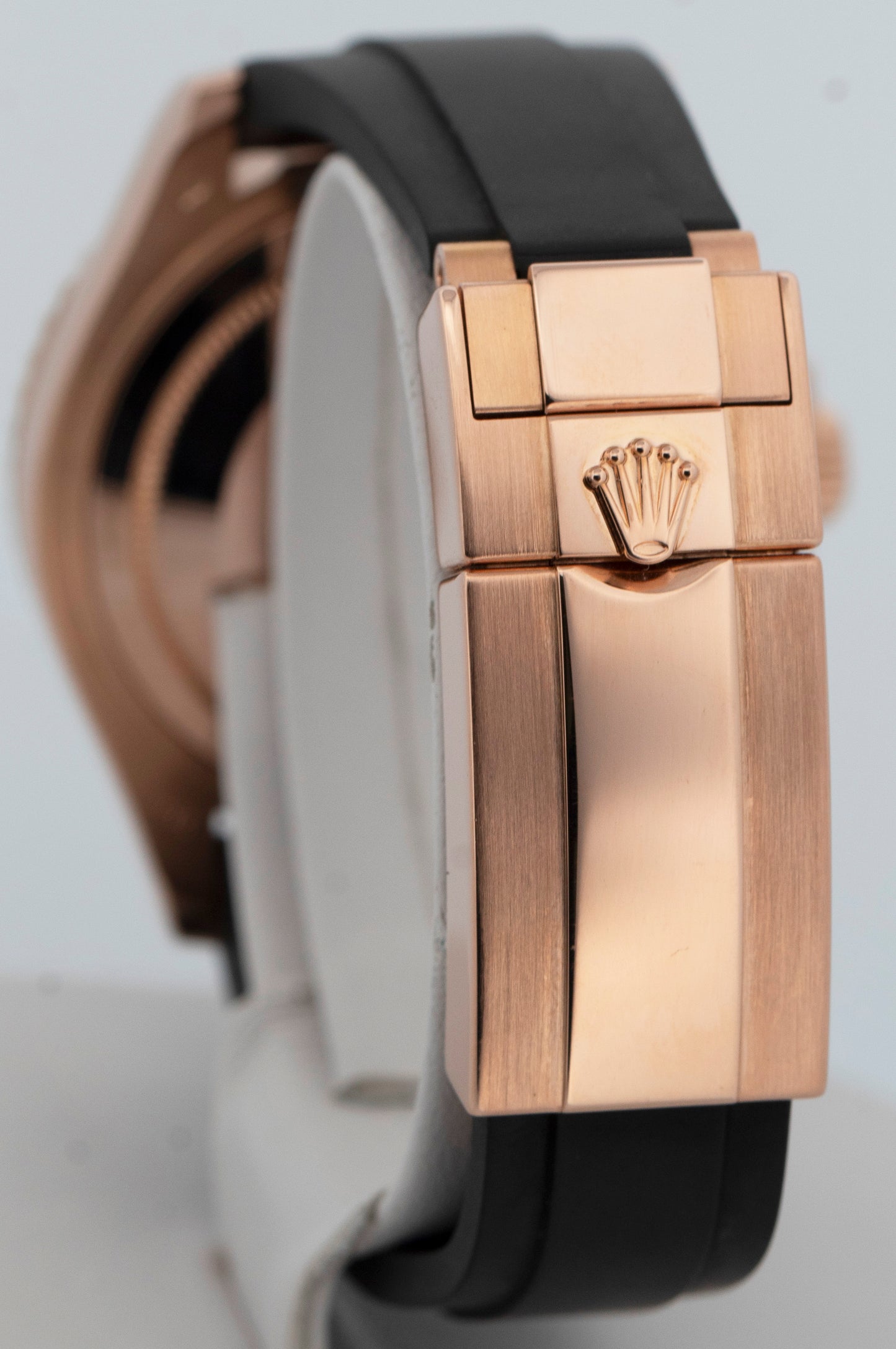 2020 PAPERS Rolex Yacht-Master  BLACK 18K Rose Gold 37mm 268655 Watch BOX