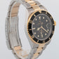 2006 PAPERS Rolex Submariner Date BLACK Two-Tone Gold 40mm 16613 LN Watch BOX