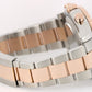 Rolex Yacht-Master II 44mm BLUE HANDS Two-Tone 18K Rose Gold Steel 116681 Watch