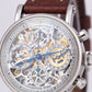 Chronoswiss Opus SKELETON 38mm Chronograph Stainless Steel Leather CH 7523 Watch