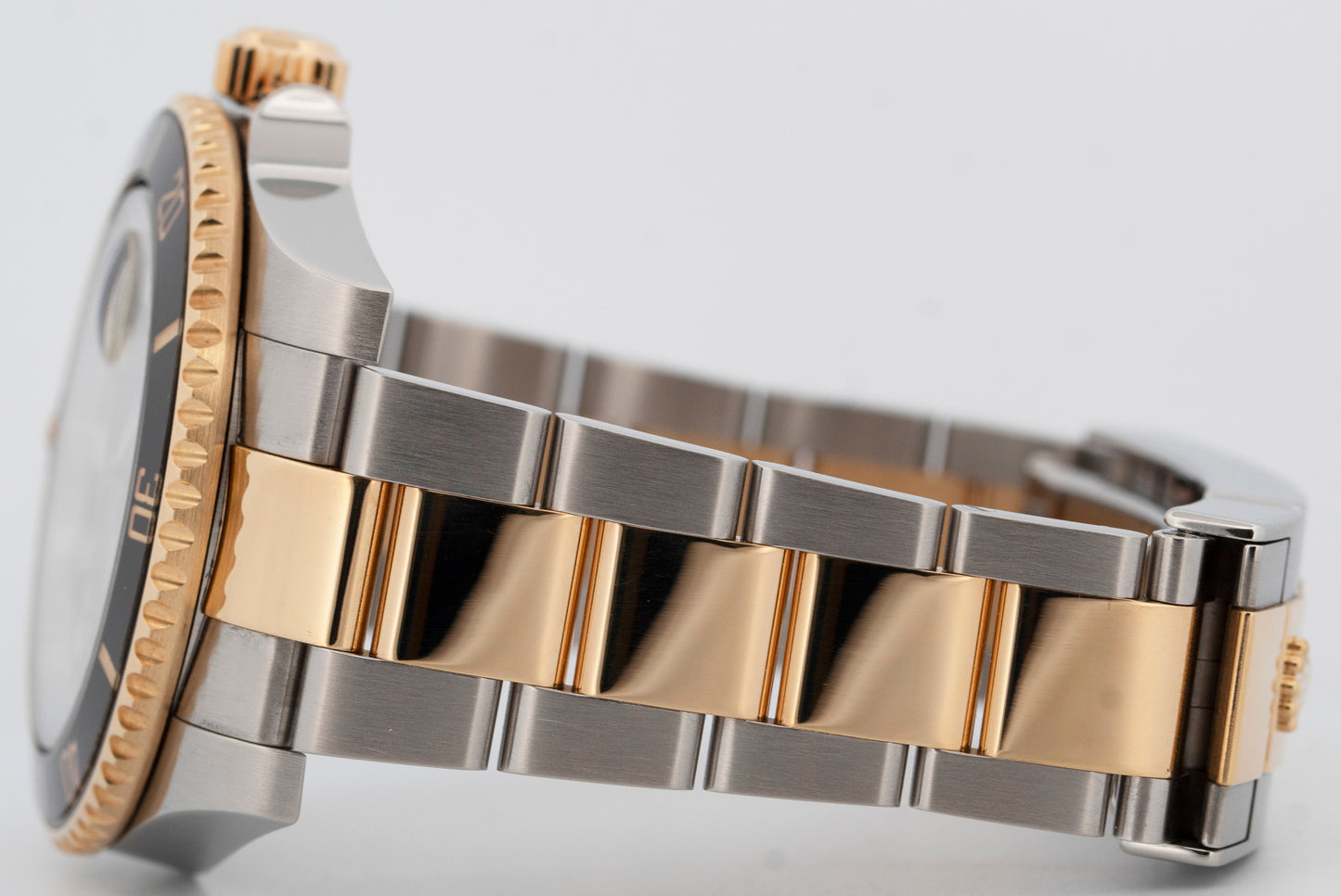 PAPERS Rolex Submariner BLACK 40mm Ceramic 18K Gold Two-Tone Steel 116613 LN BOX