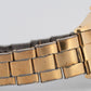 Rolex Oyster Perpetual 34mm Gold Shell Cap White Automatic Watch 6634