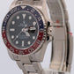 NOS STICKERED 2014 PAPERS Rolex GMT-Master II PEPSI 18K Gold 116719 BLRO BOX