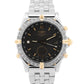 Breitling Windrider Duograph BLACK Two-Tone Gold Steel 38mm B15047 Watch