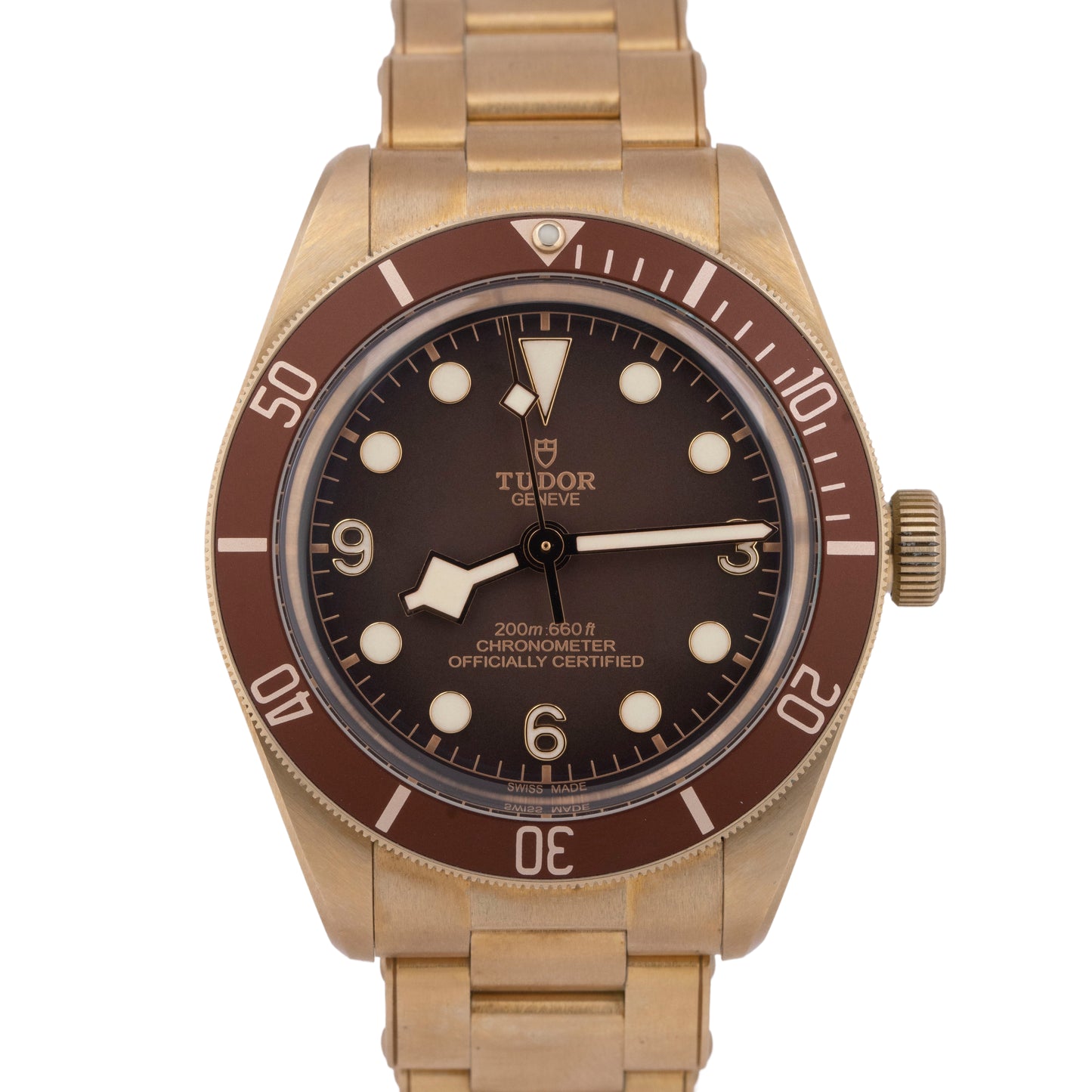 2025 PAPERS Tudor Black Bay Fifty Eight BRONZE Brown 39mm 3-6-9 Watch 79012M BOX