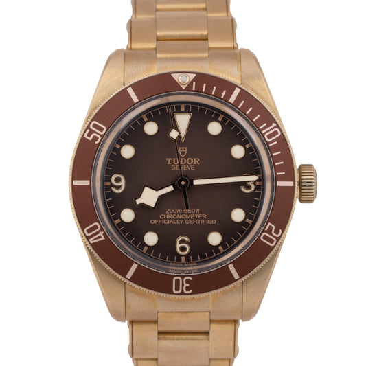 2025 PAPERS Tudor Black Bay Fifty Eight BRONZE Brown 39mm 3-6-9 Watch 79012M BOX