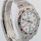 NOS 2019 PAPERS Rolex Explorer II 42mm POLAR WHITE Orange Steel Watch 216570 BOX