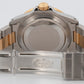 Rolex Submariner Date 40mm BLUE Two-Tone 18K Gold Stainless 16613 Watch BOX