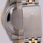 Rolex DateJust 36mm Two-Tone Silver DIAMOND 18K Gold Steel JUBILEE Watch 1601