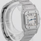 MINT PAPERS Cartier Santos Galbee Steel Silver Automatic W20054D6 24mm 2423 BOX