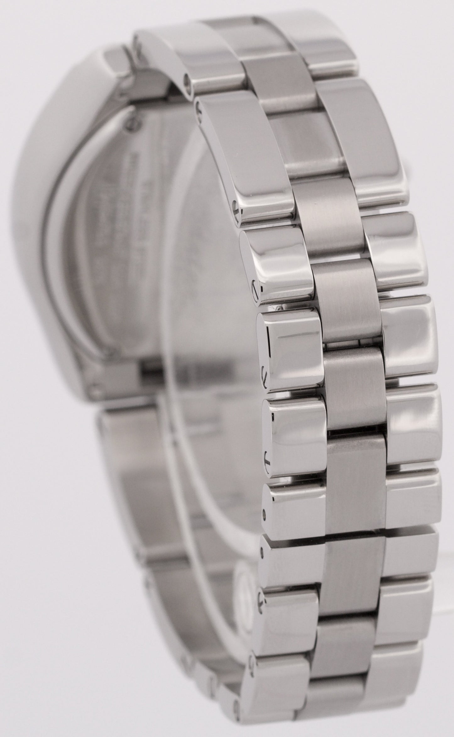 MINT Ladies Cartier Roadster SILVER Roman 2675 31mm Quartz Stainless Steel Watch