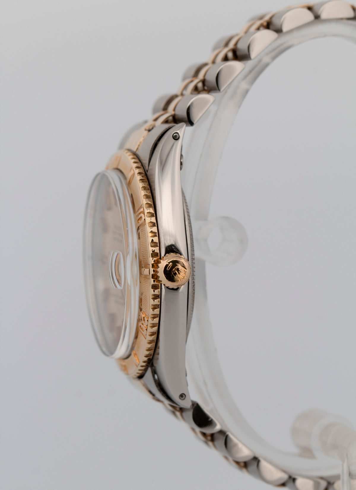 Rolex DateJust Turn-O-Graph 1625 Champagne Two-Tone Yellow Gold 36mm Watch