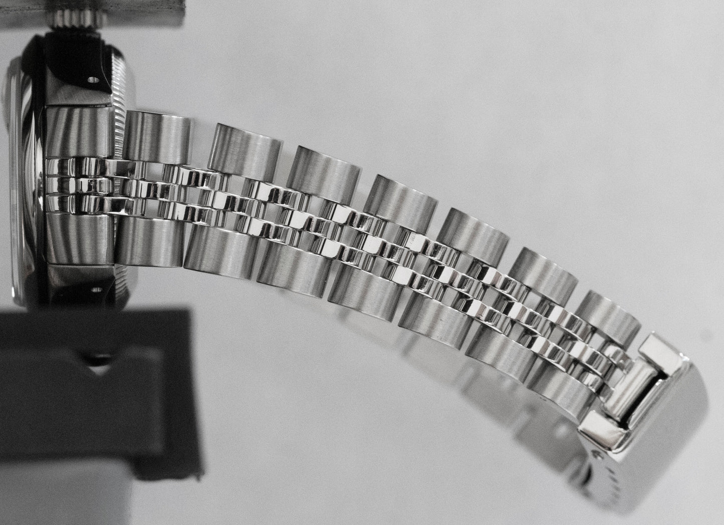 PAPERS Ladies Rolex Date 26mm Blue Stainless Steel Jubilee Watch 69160 BOX