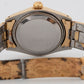 Rolex Oyster Perpetual 34mm Gold Shell Cap White Automatic Watch 6634