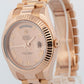 Rolex Day-Date II 218235 President 18K Rose Gold Sundust Roman 41mm Watch