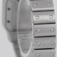 MINT PAPERS Cartier Santos Galbee Steel Silver Automatic W20054D6 24mm 2423 BOX