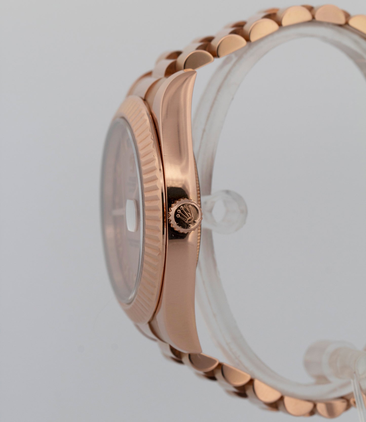 Rolex Day-Date II 218235 President 18K Rose Gold Sundust Roman 41mm Watch
