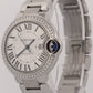 2023 PAPERS Ladies Cartier Ballon Bleu FACTORY DIAMOND 28mm 4373 W4BB0023 BOX