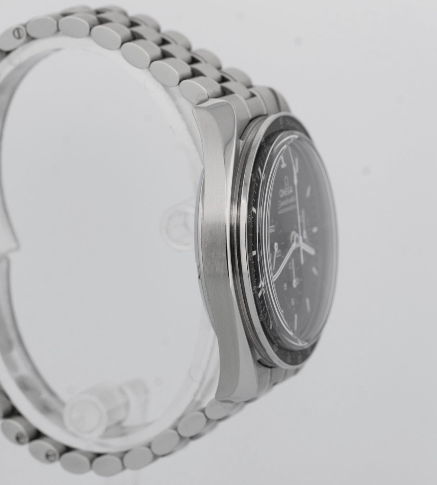 PAPERS Omega Speedmaster SAPPHIRE SANDWICH Steel Watch 310.30.42.50.01.002 BOX
