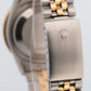 Rolex DateJust Two-Tone MOP DIAMOND Yellow Gold Steel 36mm 16233 Watch BOX