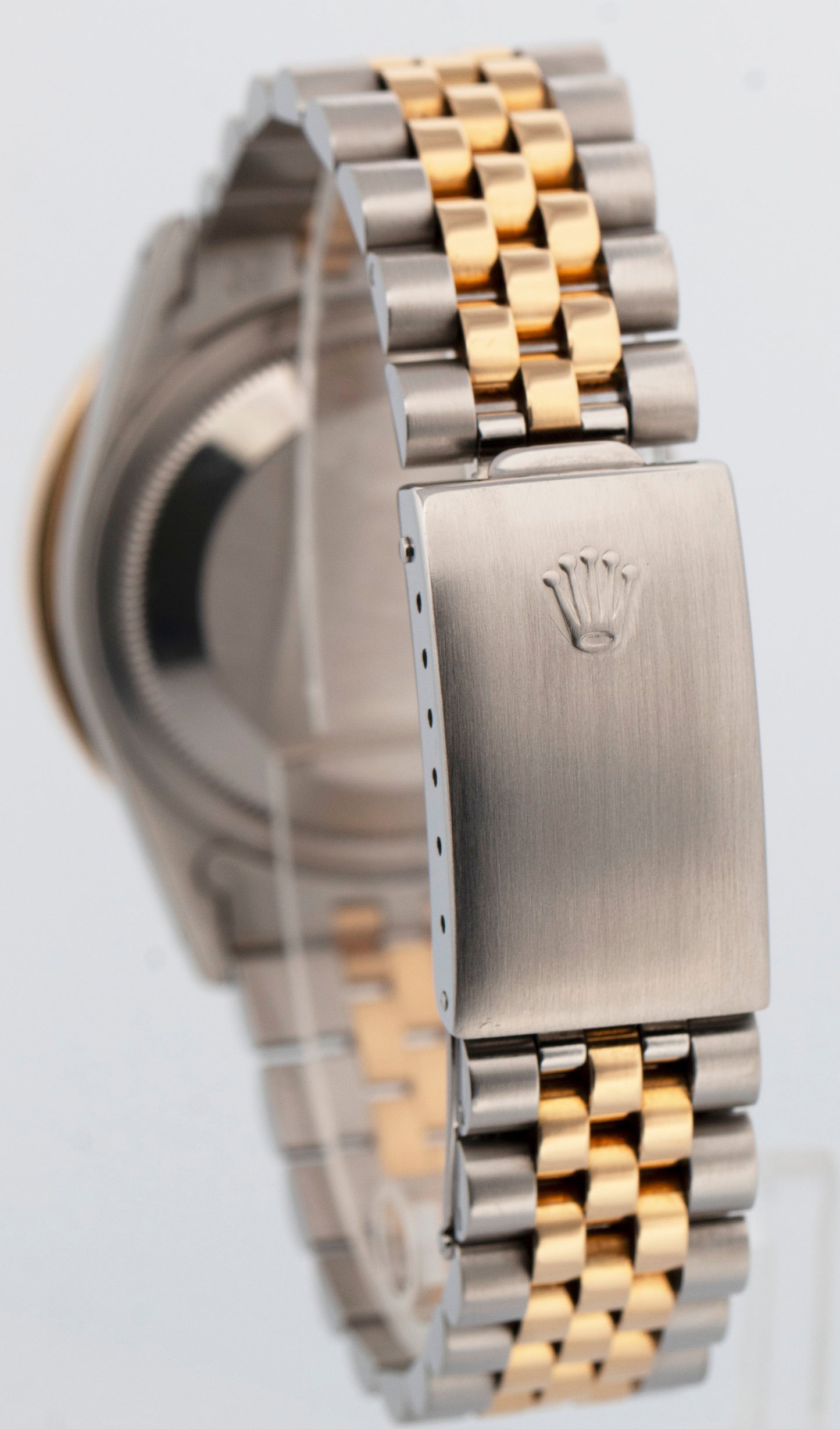 Rolex DateJust Two-Tone MOP DIAMOND Yellow Gold Steel 36mm 16233 Watch BOX