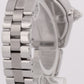 MINT Ladies Cartier Roadster SILVER Roman 2675 31mm Quartz Stainless Steel Watch