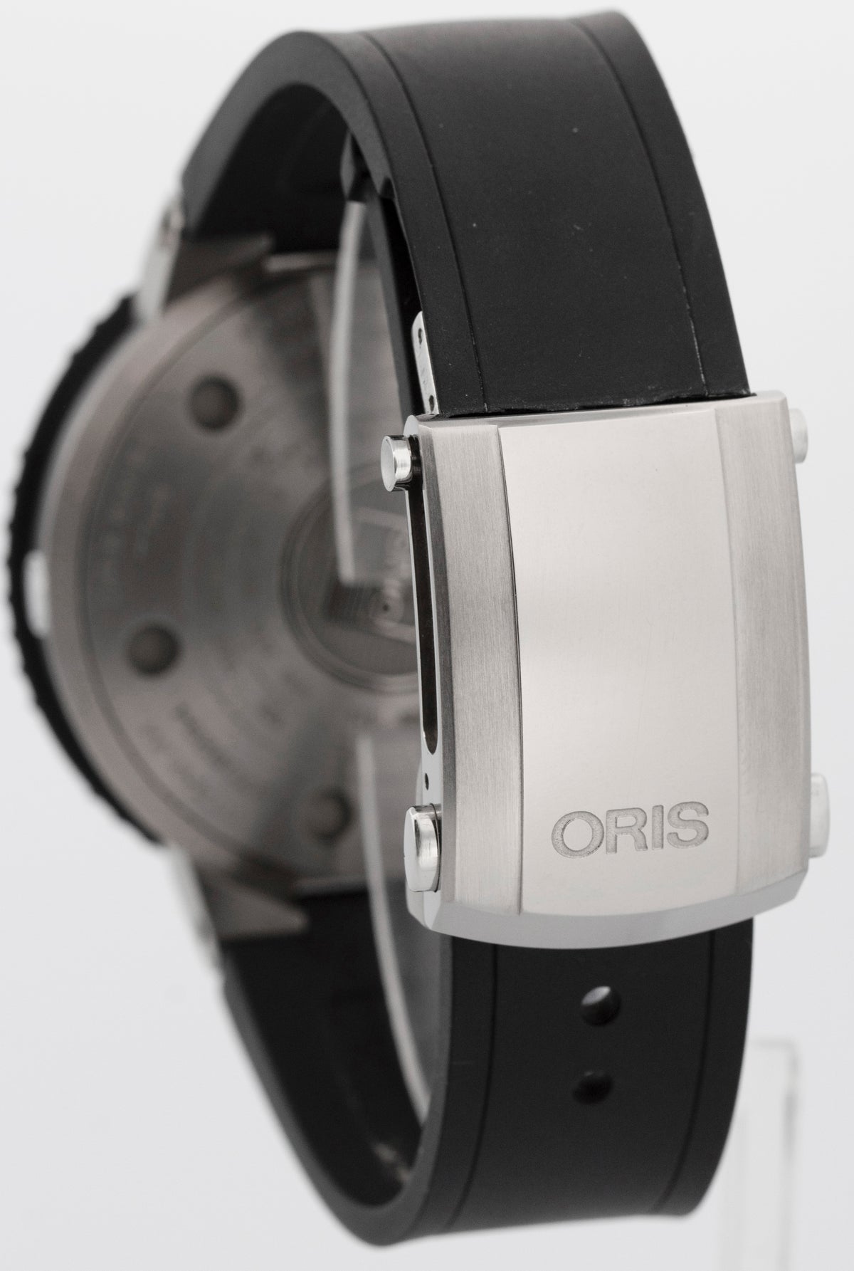 Oris ProDiver GMT 01 748 7748 7154 Black Titanium 49mm Watch Box Papers